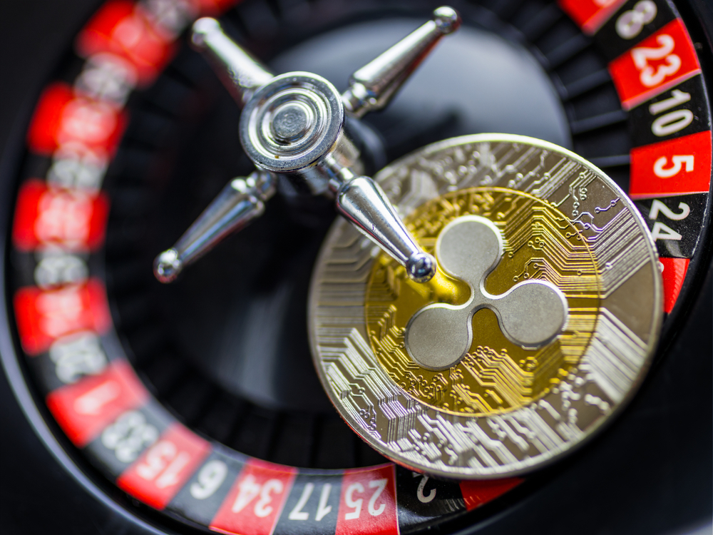 Virtual,Money,Ripple,Xrp,Cryptocurrency, ,Risky,Invenstment,With,The